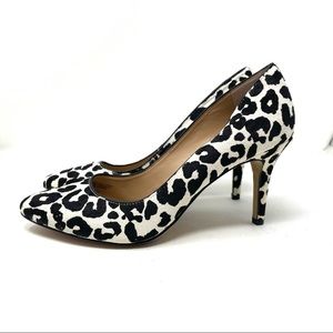 INC International Concepts | Shoes | Inc Black And White Cow Print Heels |  Poshmark